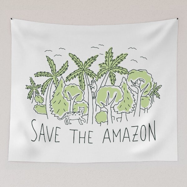 Item preview, Save the Amazon. designed and sold by emphatic.