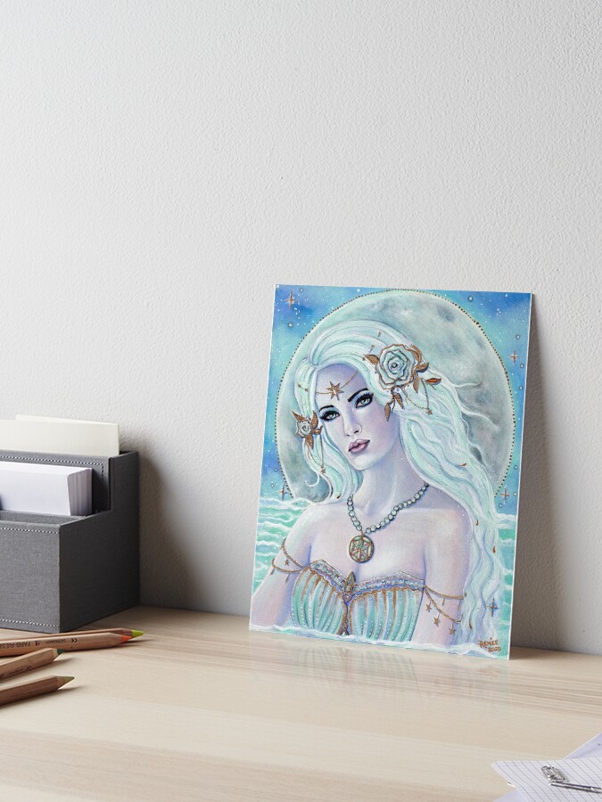 Impression Rigide Deesse Aphrodite De L Amour Par Renee Lavoie Par Fairylover17 Redbubble