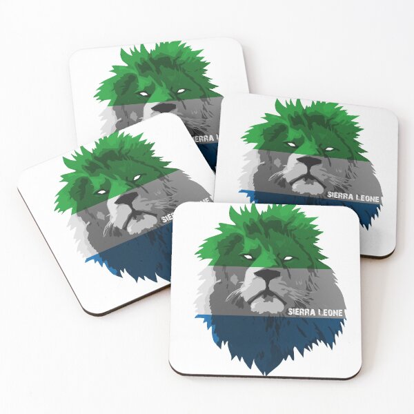 Item preview, Sierra Leone National Pride Lion designed and sold by Domestic8edApe.