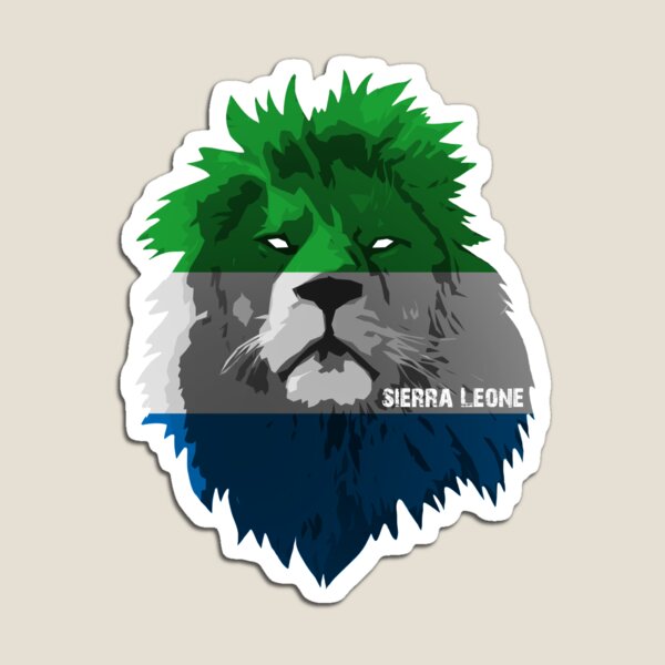 Item preview, Sierra Leone National Pride Lion designed and sold by Domestic8edApe.