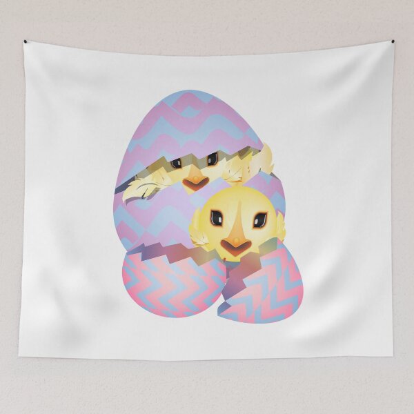 Item preview, Chicks with Easter Eggs designed and sold by TigsArts.