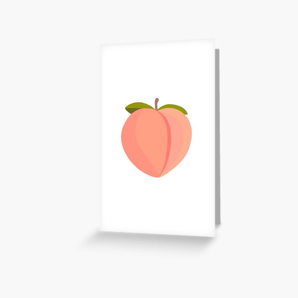 Item preview, Peach emoji  designed and sold by Swish & Scribble.