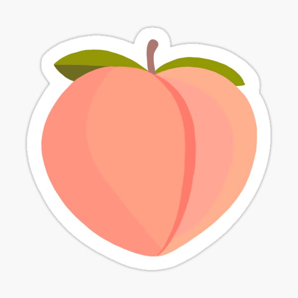 Peach emoji  Sticker