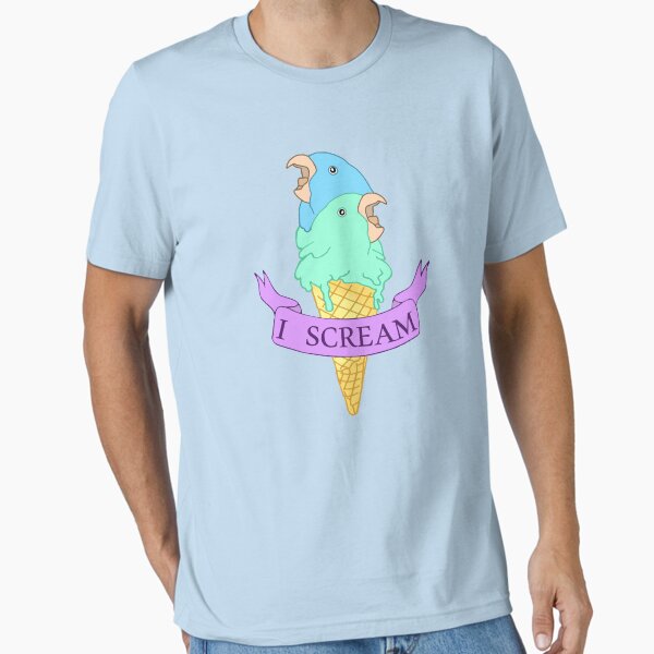 Item preview, I scream Ice cream Blue and Turquoise parrotlet designed and sold by FandomizedRose.