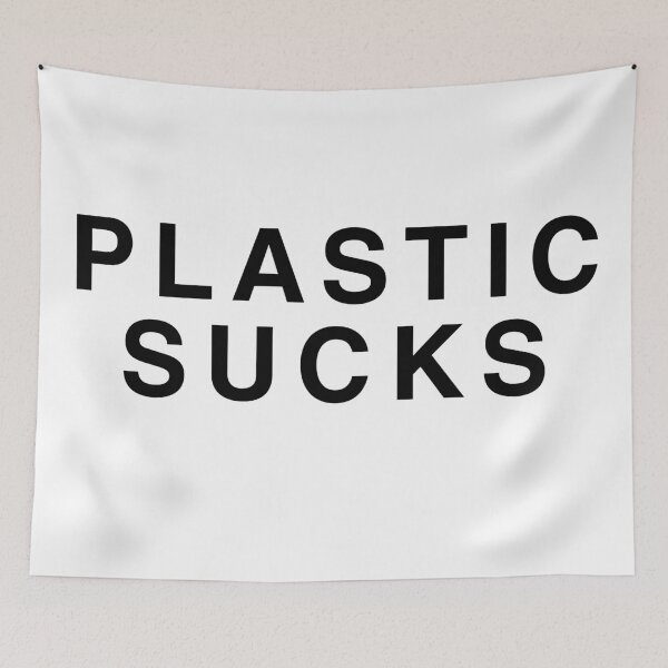 Item preview, Plastic sucks designed and sold by trajeado14.