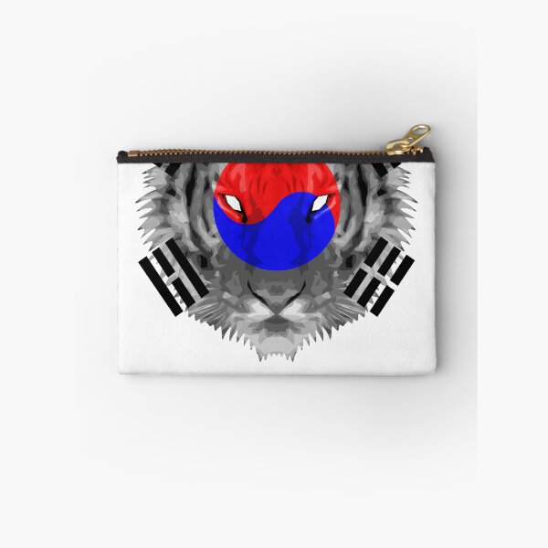 Item preview, South Korea Tiger Korean Nation Flag designed and sold by Domestic8edApe.