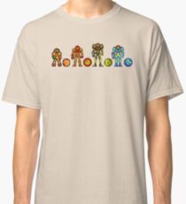 Samus, the cartridge years Classic T-Shirt