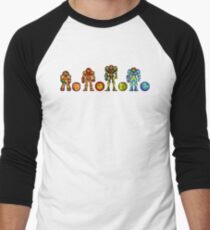 Samus, the cartridge years Men's Baseball ¾ T-Shirt