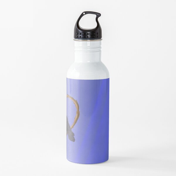 Kissing Crows Water Bottle