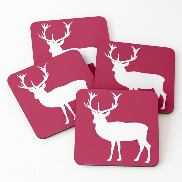 Item preview, Red Christmas Stag with Proud Antlers  designed and sold by AntiqueImages.