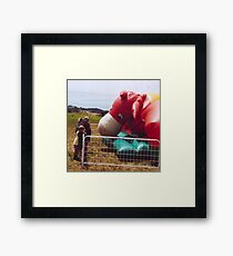 Sad Donkey Framed Print