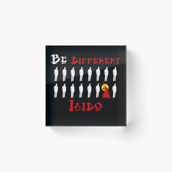 Item preview, Iaido Be Different designed and sold by MartialArtsNerd.