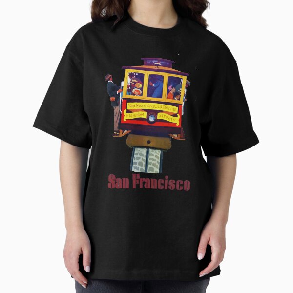 Aperçu de l'œuvre San Francisco Cable Car créée et vendue par stickart-marek.