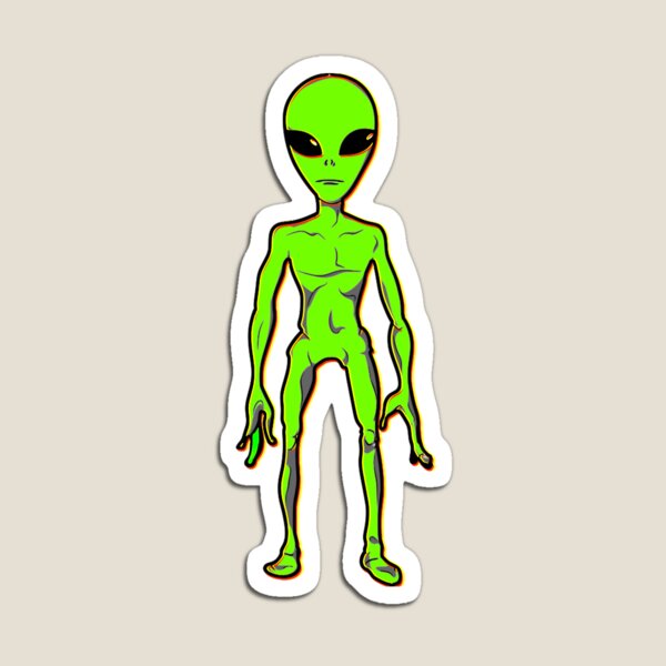Artikelvorschau, GRÜNE ALIEN, MARTIAN, STEHEND entworfen und verkauft von DewDropDesigns.