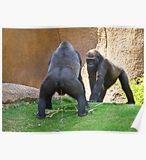 Going to the Bathroom Poster