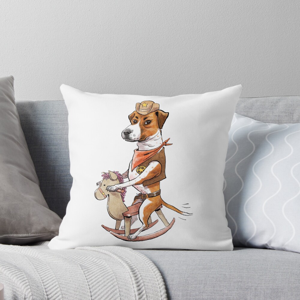 Item preview, Throw Pillow designed and sold by UndeadWizard.