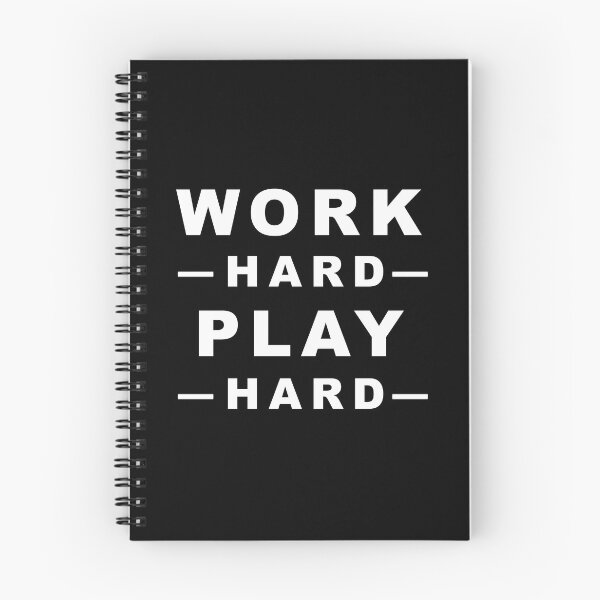 Item preview, Work Hard Play Hard designed and sold by iamhewho.