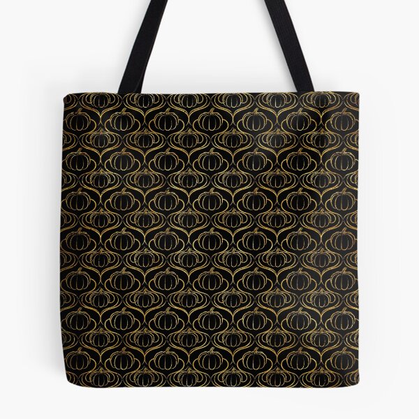 Item preview, Art Nouveau Gold Foil Pumpkins designed and sold by Turtle Notes.