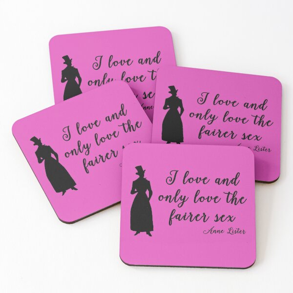 Item preview, Anne Lister's I Love and Only Love The Fairer Sex designed and sold by FredLister.