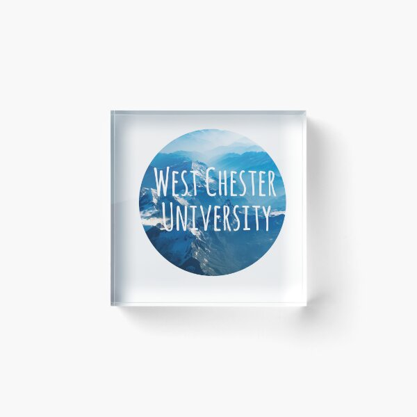 Item preview, West Chester University sticker mountains designed and sold by smellbellart3.