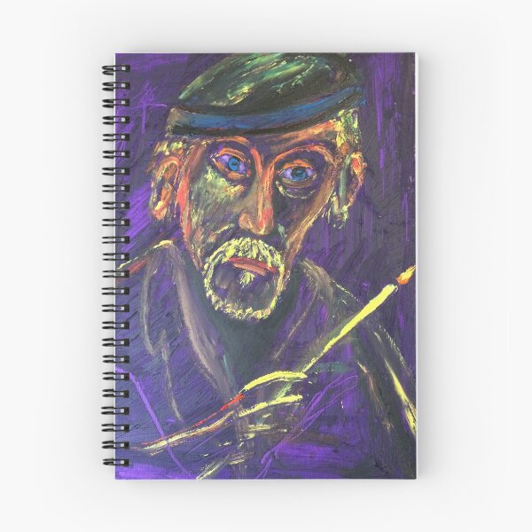 Item preview, Purple pied eyed painter designed and sold by stevephillips.