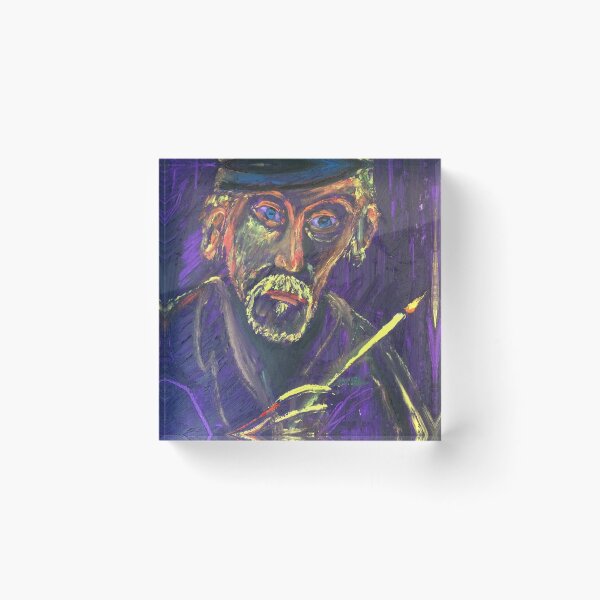 Item preview, Purple pied eyed painter designed and sold by stevephillips.