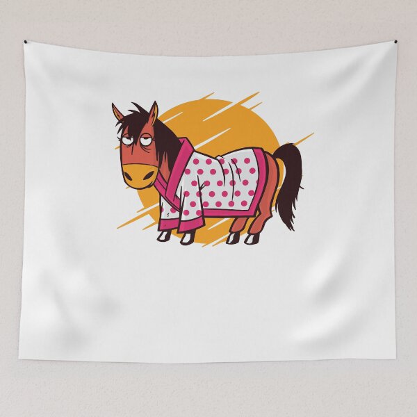 Item preview, Funny bathrobe horse riding designed and sold by AaaleXX.