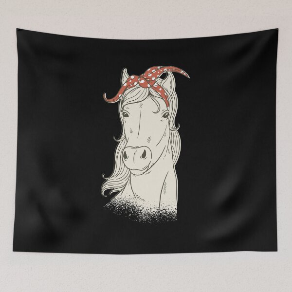 Item preview, Cute bandana horse riding designed and sold by AaaleXX.