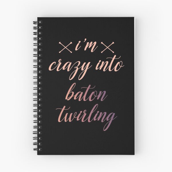 Item preview, I'm Crazy Into Baton Twirling designed and sold by Imane Al herchi.