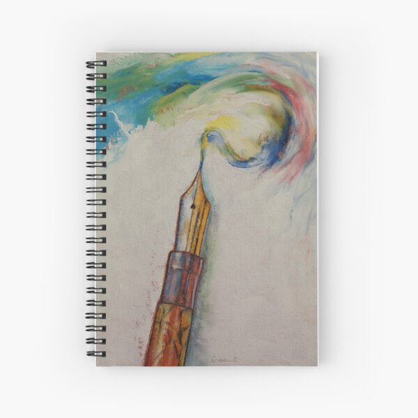 Fountain Pen Spiral Notebook