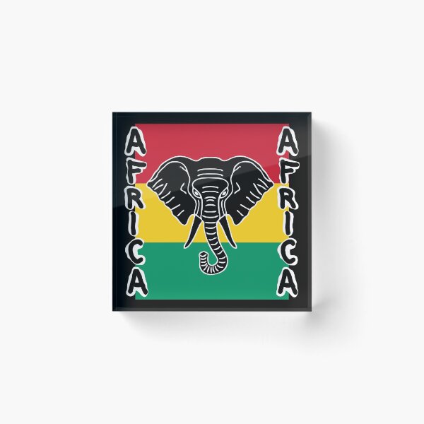 Item preview, African Elephant flag designed and sold by 75philibert.