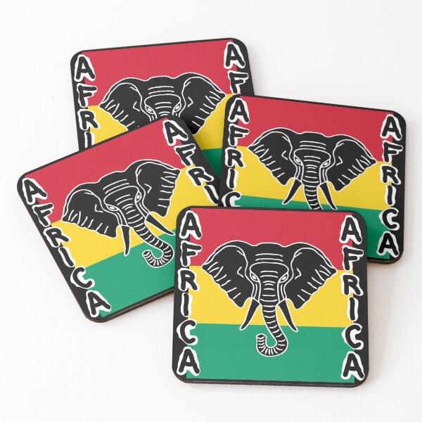 Item preview, African Elephant flag designed and sold by 75philibert.