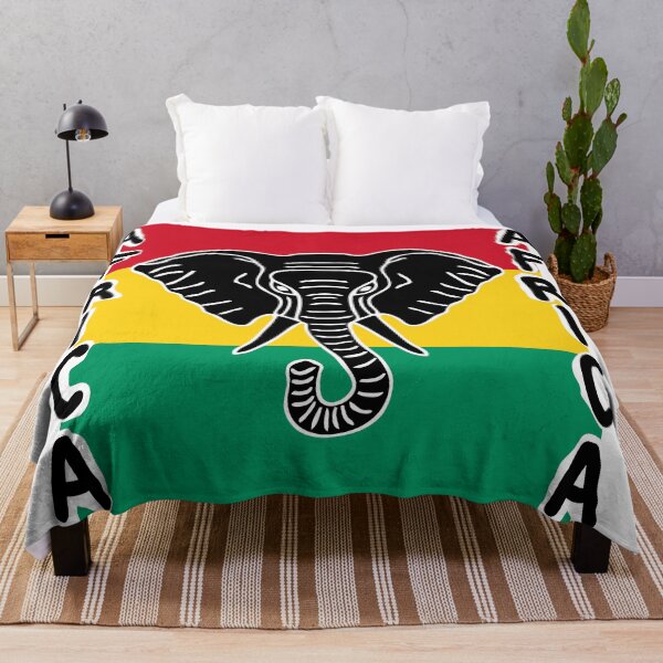 Item preview, African Elephant flag designed and sold by 75philibert.