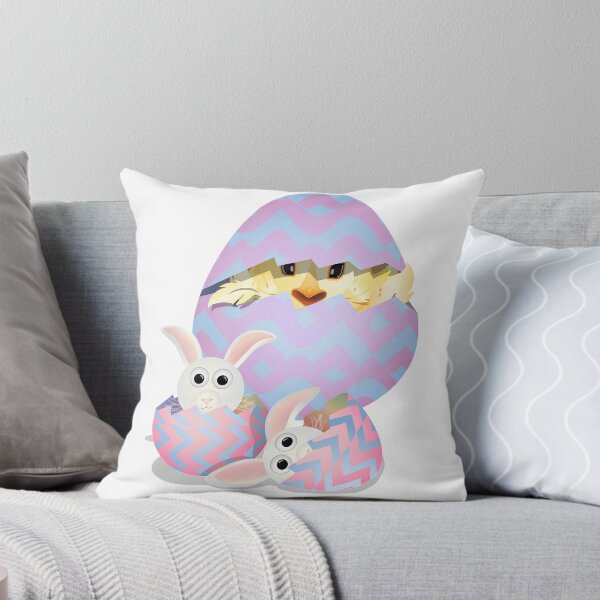 Item preview, Bunny with Chicks in Easter Eggs designed and sold by TigsArts.
