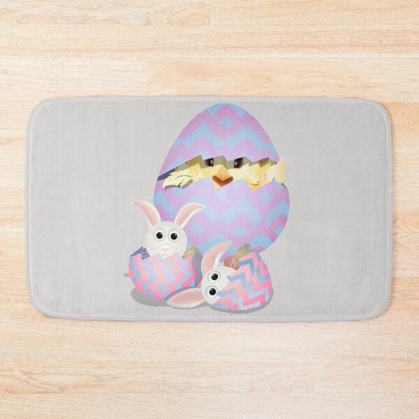 Item preview, Bunny with Chicks in Easter Eggs designed and sold by TigsArts.