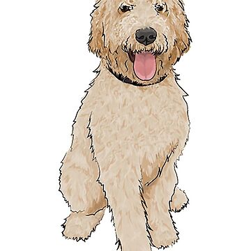 Artwork thumbnail, Golden Doodle by stickerdesignss
