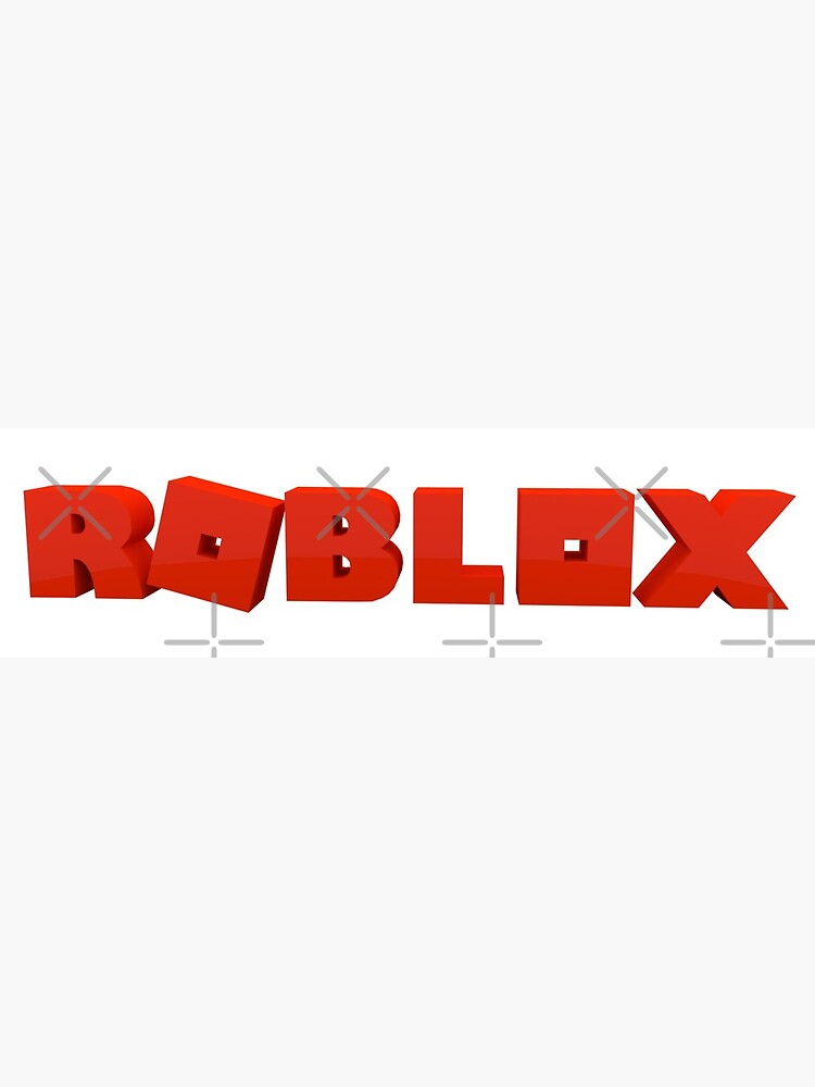 Roblox Logo Greeting Card By Xcharlottecat Redbubble