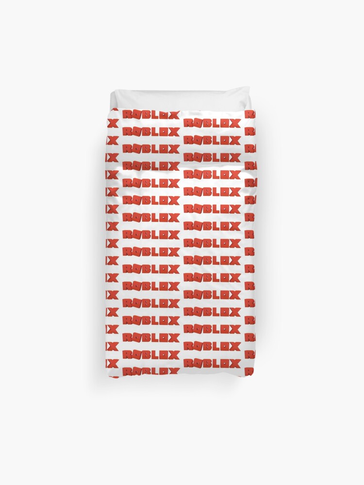 Roblox Logo Duvet Cover By Xcharlottecat Redbubble - roblox duvet cover available in sizes twin full queen