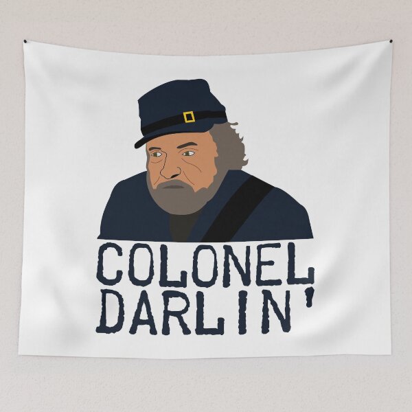 Item preview, Colonel Darlin' - Buster Kilrain of Gettysburg designed and sold by beardsbayonets.
