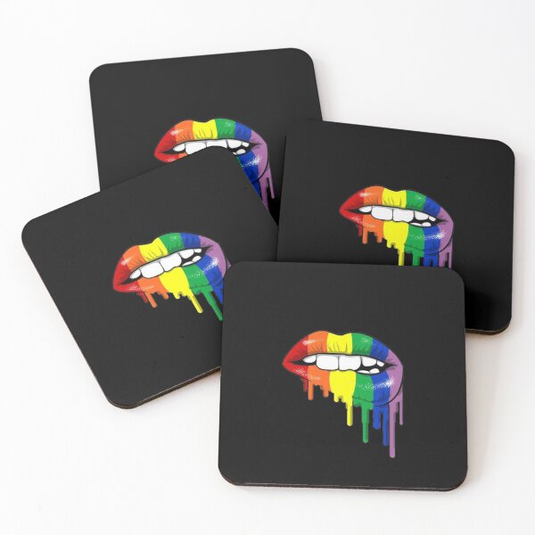 Item preview, LGBTQ+ Rainbow Lip ~ Digital Drawing ~ Color designed and sold by Gatsbird Design.