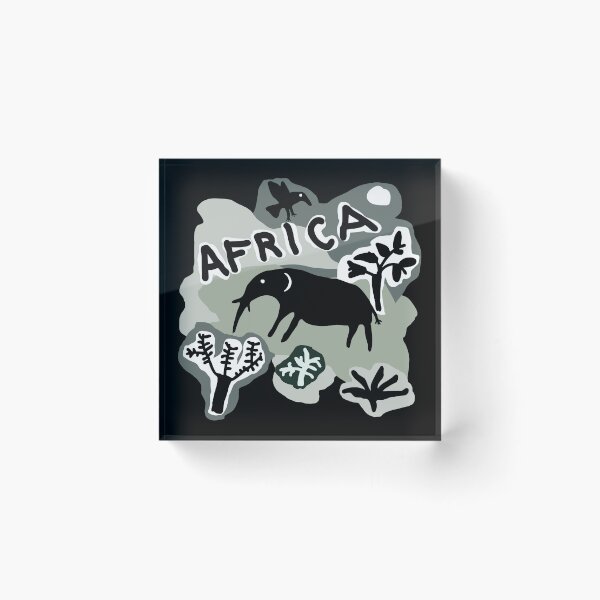 Item preview, Africa Elephant designed and sold by 75philibert.