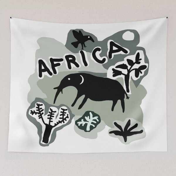 Item preview, Africa Elephant designed and sold by 75philibert.