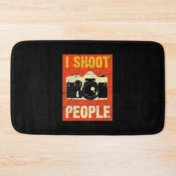 Item preview, I Shoot People Vintage Photographer DSLR Camera Lens Analog design designed and sold by A-Fashion.