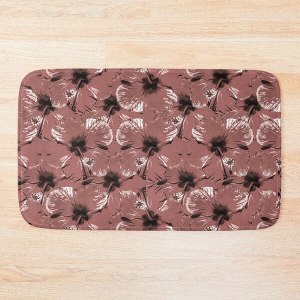 Item preview, Hibiscus Flowers Collage Pattern Design designed and sold by DFLC Prints.