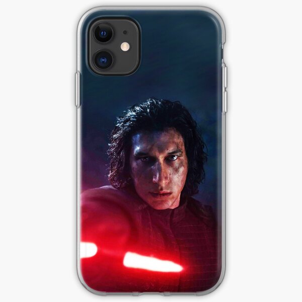 Adam Driver with Saber Edit iPhone Soft Case