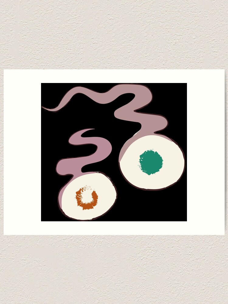 Hanako Kun Little Spirits Design Art Print By Ntolegna Redbubble