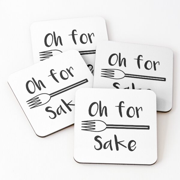 Item preview, Oh For Fork Sake Humorous Typography Design  designed and sold by MacPean.