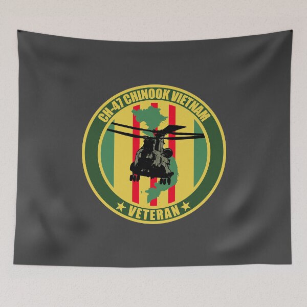 Item preview, CH-47 Chinook Vietnam Veteran Patch designed and sold by StrongVlad.