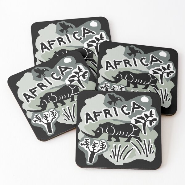 Item preview, Africa Rhinoceros designed and sold by 75philibert.