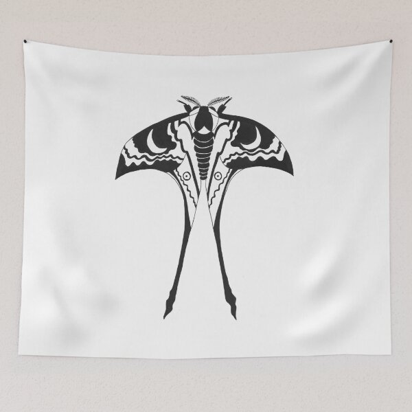 Item preview, Moon Moth (ink illustrations of weird animals that are real) designed and sold by InkDier.